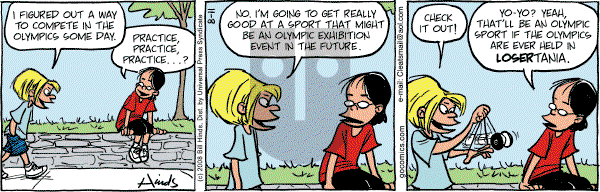 Cleats - Monday August 11, 2008 Comic Strip