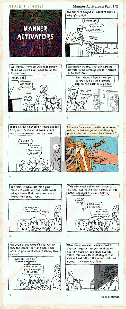 Mexikid Stories on Thursday August 8, 2024 Comic Strip