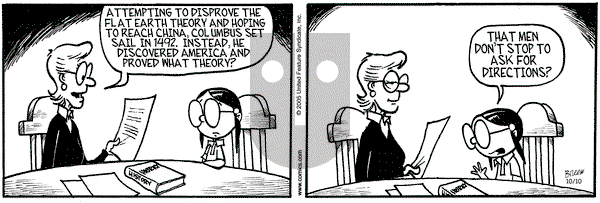 Grand Avenue on Monday October 10, 2005 Comic Strip