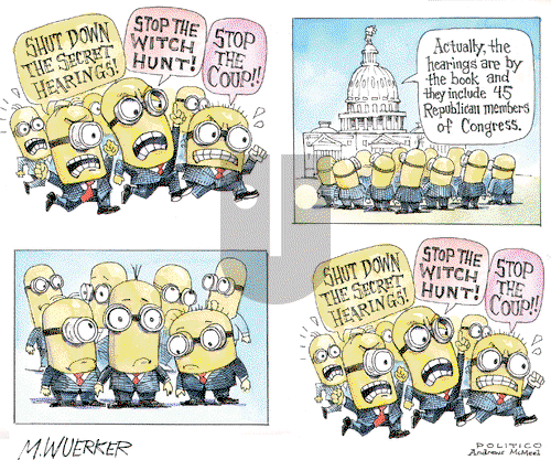 Matt Wuerker on Thursday October 24, 2019 Comic Strip