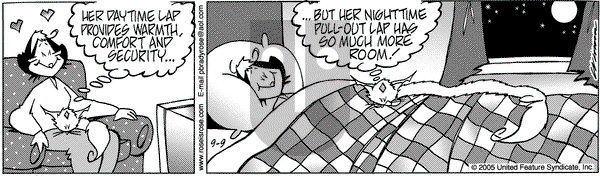 Rose is Rose on Friday September 9, 2005 Comic Strip