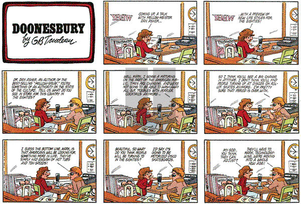 Doonesbury on Thursday April 2, 1992 Comic Strip
