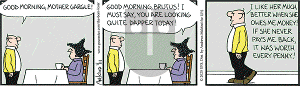 The Born Loser on Saturday January 11, 2020 Comic Strip