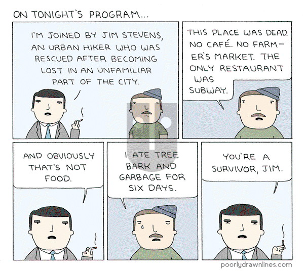 Poorly Drawn Lines on Monday June 27, 2016 Comic Strip