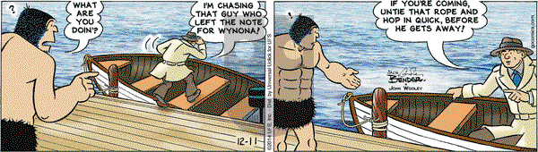 Alley Oop on Thursday December 11, 2014 Comic Strip