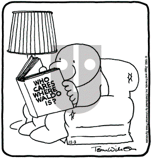 Ziggy on Thursday December 3, 1992 Comic Strip