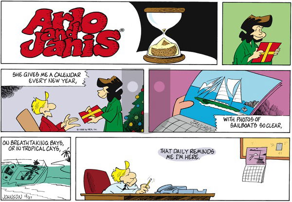 Arlo and Janis on Sunday December 27, 1998 Comic Strip