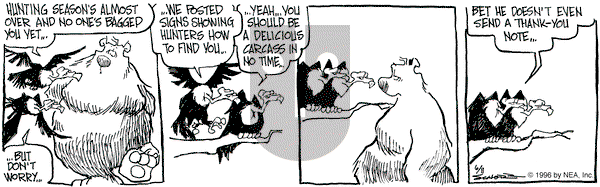 The Grizzwells on Tuesday June 11, 1996 Comic Strip