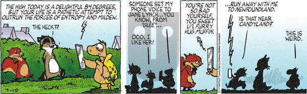 Over the Hedge on Wednesday July 10, 2019 Comic Strip