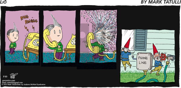 Lio on Sunday March 30, 2025 Comic Strip