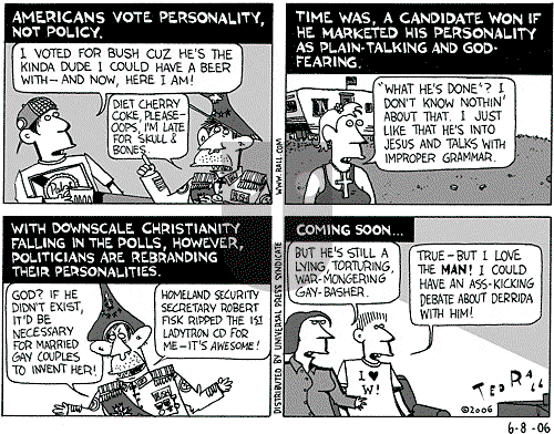 Ted Rall on Thursday June 8, 2006 Comic Strip