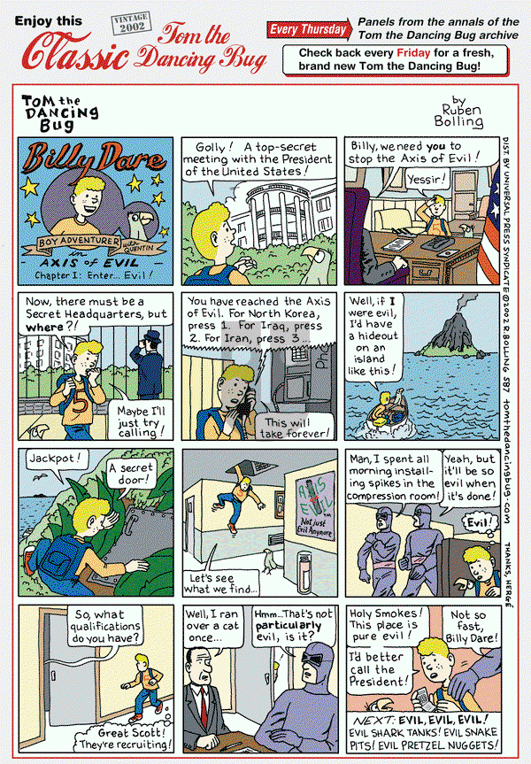 Tom the Dancing Bug on Thursday March 28, 2019 Comic Strip
