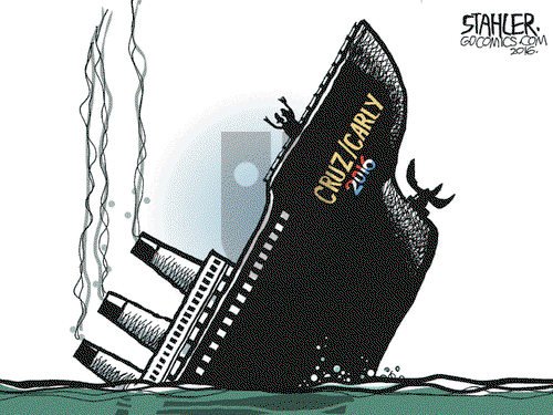Jeff Stahler on Friday April 29, 2016 Comic Strip