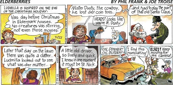 The Elderberries on Tuesday December 2, 2008 Comic Strip