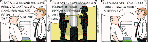 The Born Loser on Thursday March 24, 2011 Comic Strip