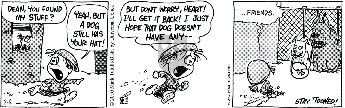 Heart of the City - Saturday February 6, 2010 Comic Strip