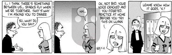 Luann on Saturday May 18, 2002 Comic Strip