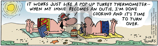 Frank and Ernest on Saturday May 15, 2004 Comic Strip