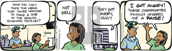 JumpStart on Tuesday August 28, 2018 Comic Strip