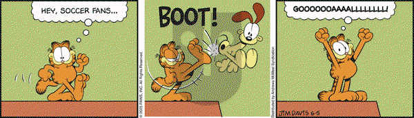 Garfield on Thursday June 5, 2025 Comic Strip