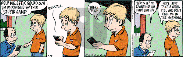 Adam@Home on Saturday January 19, 2019 Comic Strip