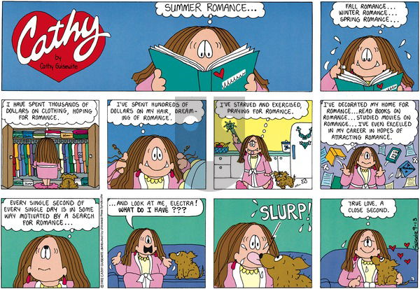 Cathy Classics on Sunday September 13, 1998 Comic Strip