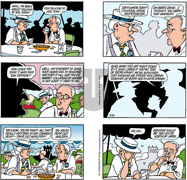 Doonesbury - Sunday May 25, 1997 Comic Strip