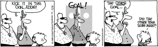 The Buckets on Saturday July 18, 1998 Comic Strip