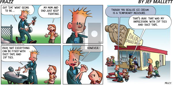 Frazz on Sunday July 17, 2016 Comic Strip