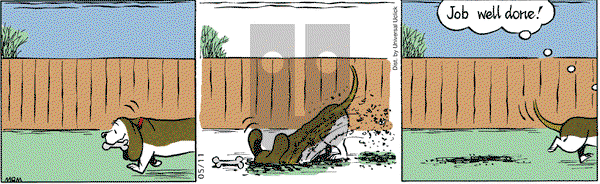 Fred Basset on Tuesday May 11, 2010 Comic Strip