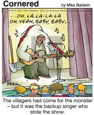 Cornered on Saturday October 30, 2021 Comic Strip