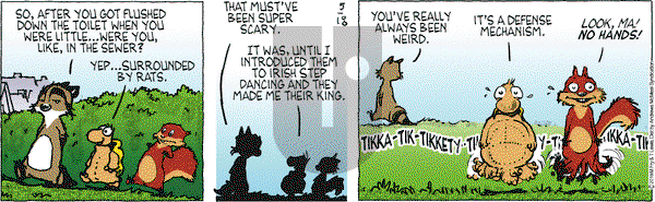 Over the Hedge on Saturday May 18, 2019 Comic Strip