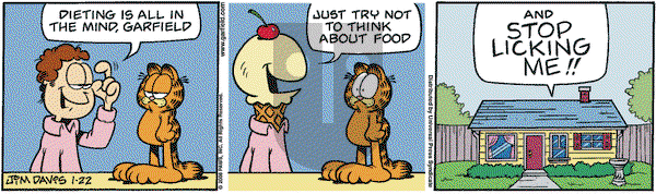 Garfield on Tuesday January 22, 2008 Comic Strip