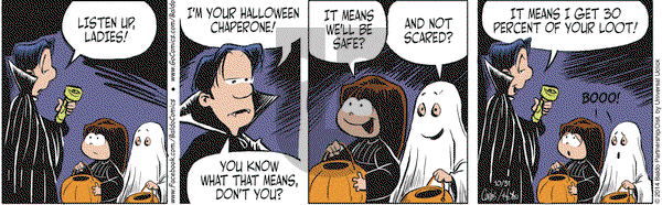 Baldo on Friday October 31, 2014 Comic Strip