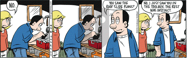 Adam@Home on Friday August 23, 2019 Comic Strip