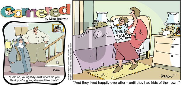 Cornered on Sunday May 11, 2014 Comic Strip