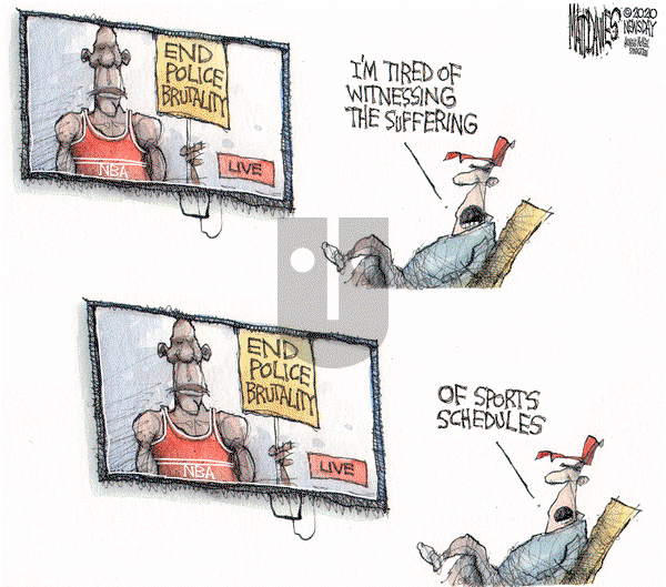 Matt Davies on Friday August 28, 2020 Comic Strip