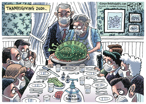 Rob Rogers on Saturday November 14, 2020 Comic Strip