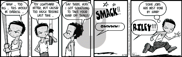The Boondocks on Tuesday November 20, 2007 Comic Strip