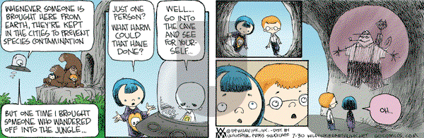 Non Sequitur on Thursday July 30, 2009 Comic Strip