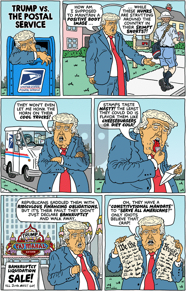 Brian McFadden - Monday April 20, 2020 Comic Strip
