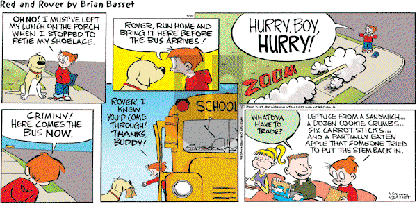 Red and Rover on Sunday February 28, 2010 Comic Strip
