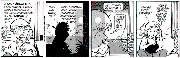 Doonesbury on Wednesday November 3, 1993 Comic Strip
