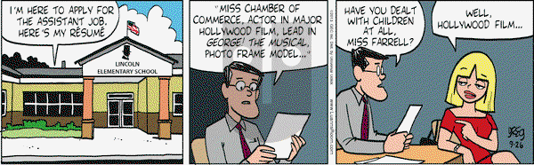 Luann on Thursday September 26, 2013 Comic Strip