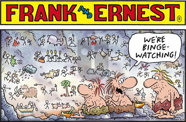Frank and Ernest on Sunday August 14, 2016 Comic Strip