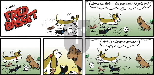 Fred Basset on Sunday January 5, 2020 Comic Strip
