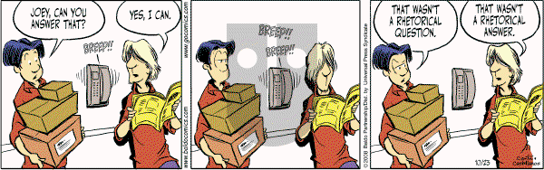 Baldo on Thursday October 23, 2008 Comic Strip