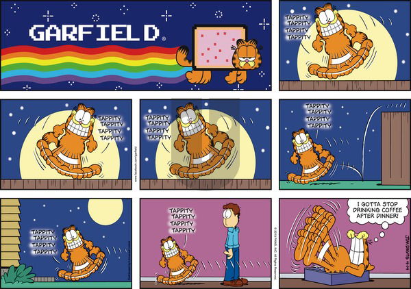 Garfield - Sunday April 14, 2013 Comic Strip