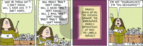 Cathy Classics on Saturday March 17, 2007 Comic Strip