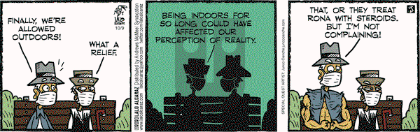 La Cucaracha on Friday October 9, 2020 Comic Strip
